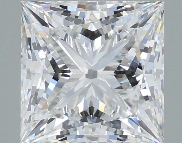 3.24 Carat Princess Shaped, Ideal Cut, F Color, VVS2 Clarity, IGI Certified Lab Grown Diamond