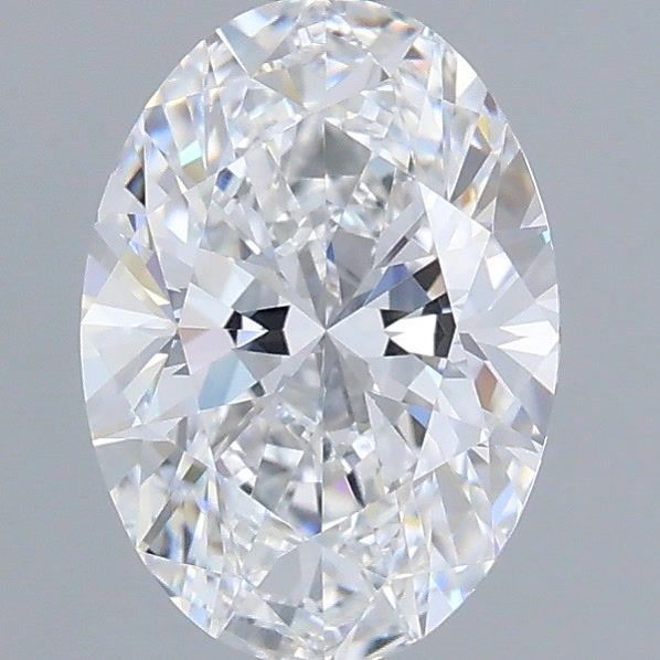 1.36 Carat Oval Shaped, Very Good Cut, D Color, VS1 Clarity, IGI Certified Lab Grown Diamond
