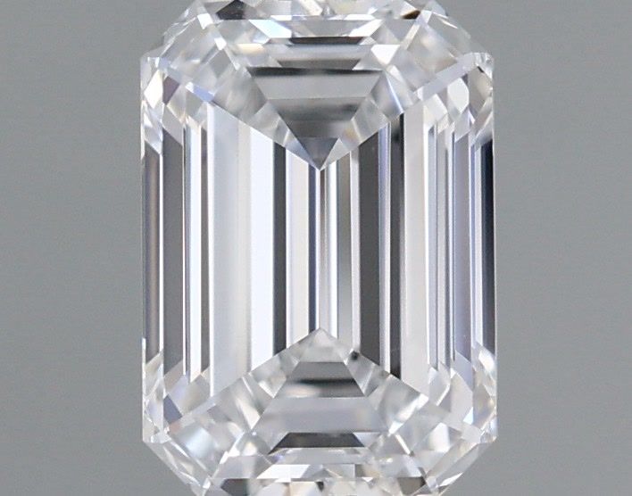 1.02 Carat Emerald Shaped, Ideal Cut, D Color, VS1 Clarity, IGI Certified Lab Grown Diamond