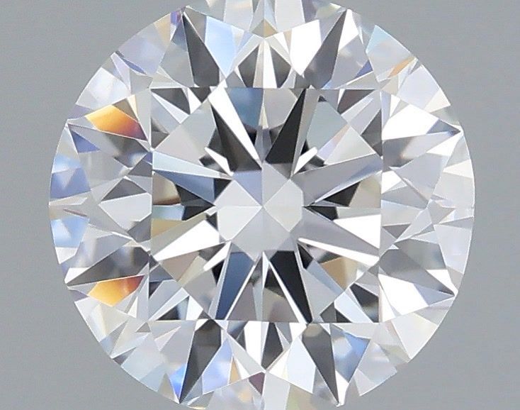 1.08 Carat Round Shaped, Ideal Cut, E Color, VVS2 Clarity, IGI Certified Lab Grown Diamond
