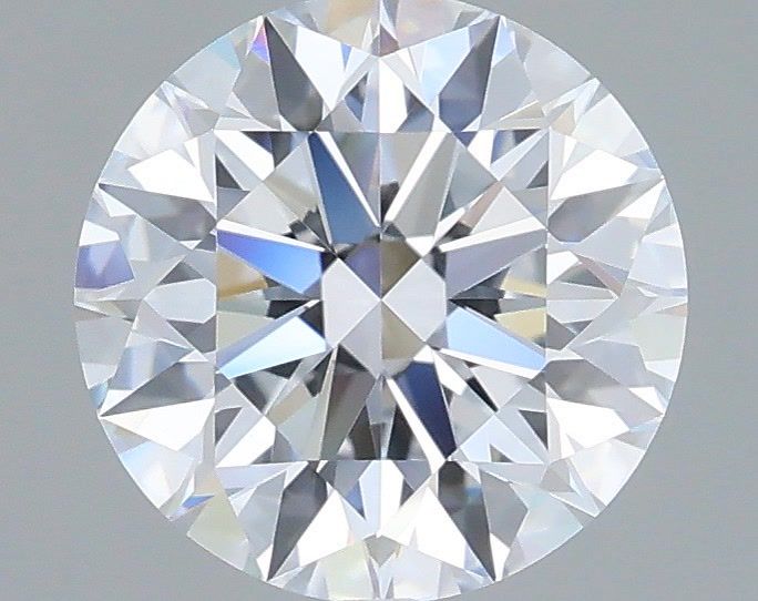 1.57 Carat Round Shaped, Ideal Cut, D Color, VVS2 Clarity, IGI Certified Lab Grown Diamond
