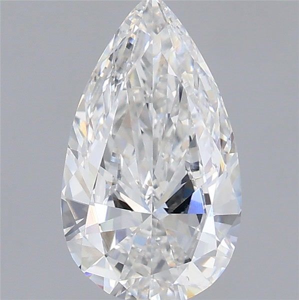 0.88 Carat Pear Shaped, Excellent Cut, E Color, VS1 Clarity, IGI Certified Lab Grown Diamond