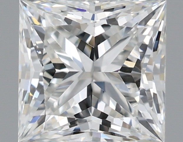 1.08 Carat Princess Shaped, Ideal Cut, F Color, VS2 Clarity, IGI Certified Lab Grown Diamond