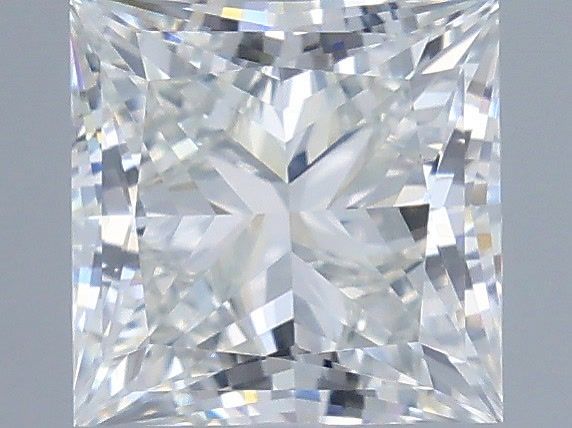 1.04 Carat Princess Shaped, Very Good Cut, F Color, VVS2 Clarity, IGI Certified Lab Grown Diamond
