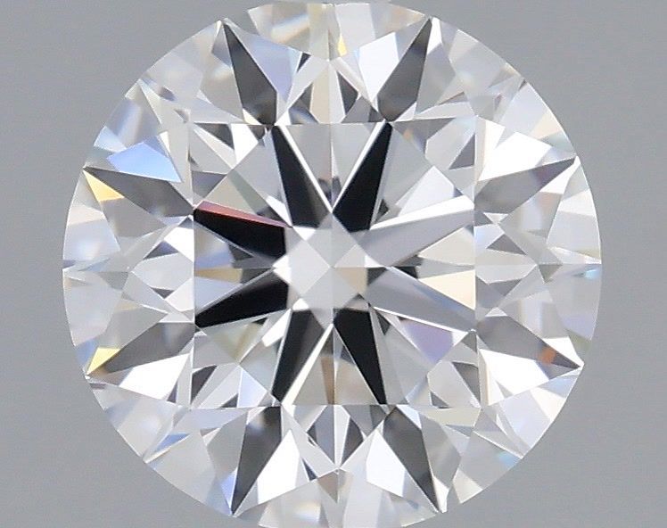 1.34 Carat Round Shaped, Ideal Cut, D Color, VVS2 Clarity, IGI Certified Lab Grown Diamond