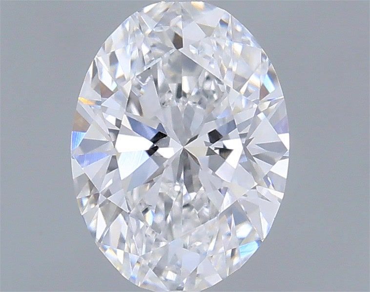 0.54 Carat Oval Shaped, Very Good Cut, D Color, VVS2 Clarity, IGI Certified Lab Grown Diamond