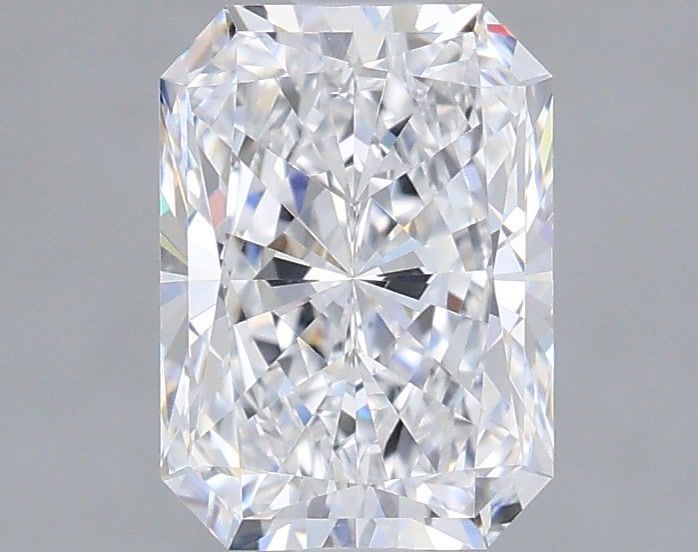 1.41 Carat Radiant Shaped, Excellent Cut, D Color, VS1 Clarity, IGI Certified Lab Grown Diamond