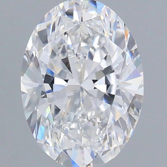 1.35 Carat Oval Shaped, Very Good Cut, D Color, VS1 Clarity, IGI Certified Lab Grown Diamond