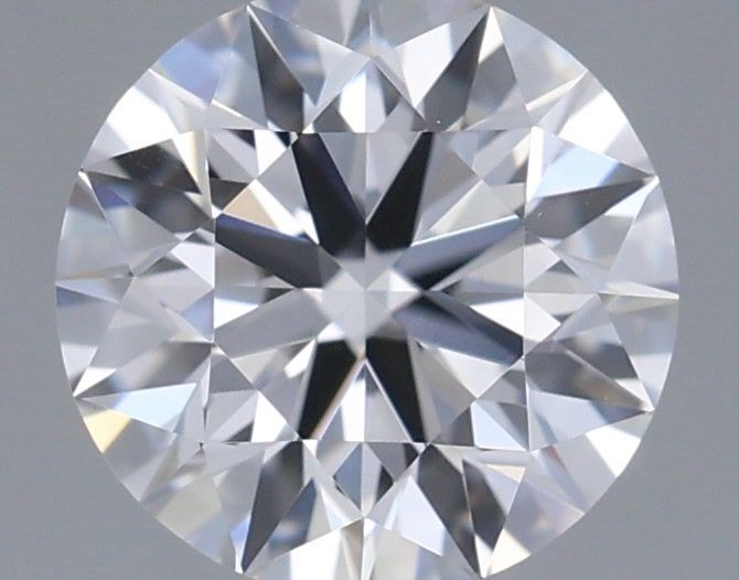 0.69 Carat Round Shaped, Ideal Cut, D Color, VS1 Clarity, IGI Certified Lab Grown Diamond