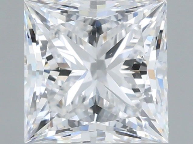 1.06 Carat Princess Shaped, Very Good Cut, D Color, VS1 Clarity, IGI Certified Lab Grown Diamond