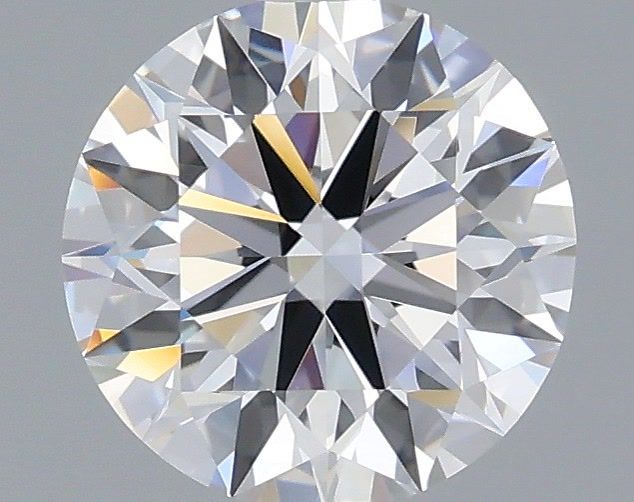 1.37 Carat Round Shaped, Ideal Cut, D Color, VVS2 Clarity, IGI Certified Lab Grown Diamond