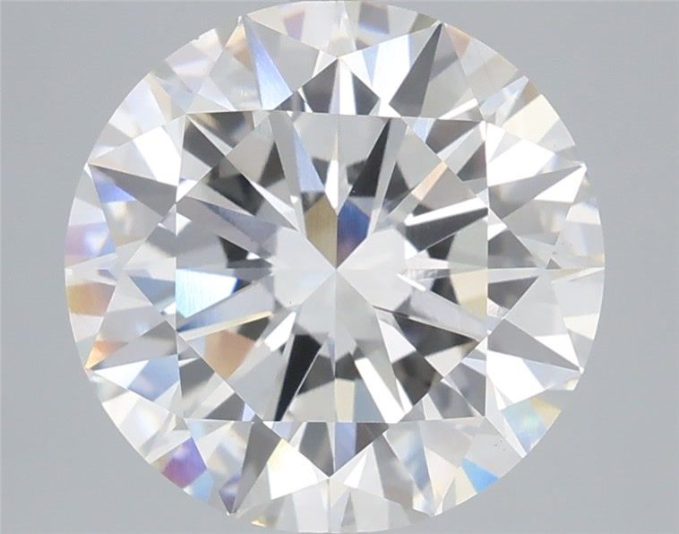 5.05 Carat Round Shaped, Excellent Cut, G Color, VS1 Clarity, IGI Certified Lab Grown Diamond