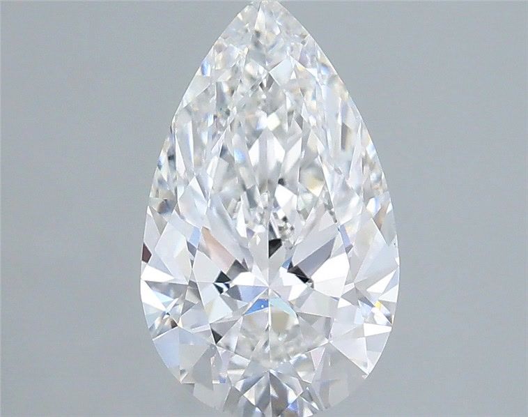 1.60 Carat Pear Shaped, Ideal Cut, D Color, VVS2 Clarity, IGI Certified Lab Grown Diamond