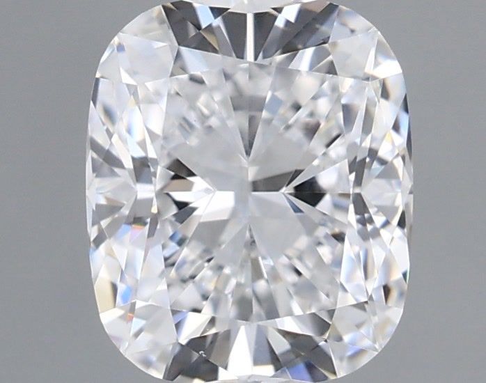 1.02 Carat Cushion Shaped, Ideal Cut, D Color, VVS2 Clarity, IGI Certified Lab Grown Diamond