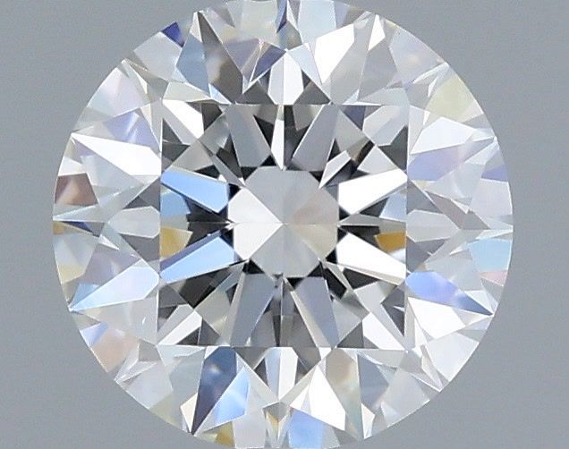 1.36 Carat Round Shaped, Excellent Cut, F Color, VVS2 Clarity, IGI Certified Lab Grown Diamond