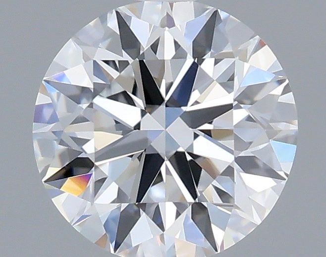 1.04 Carat Round Shaped, Ideal Cut, D Color, VVS2 Clarity, IGI Certified Lab Grown Diamond