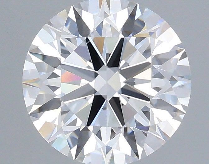 1.54 Carat Round Shaped, Ideal Cut, D Color, VVS2 Clarity, IGI Certified Lab Grown Diamond
