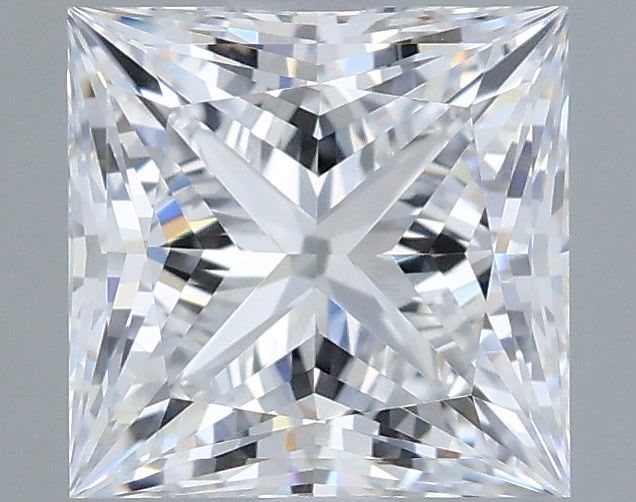 1.03 Carat Princess Shaped, Ideal Cut, E Color, VVS1 Clarity, IGI Certified Lab Grown Diamond