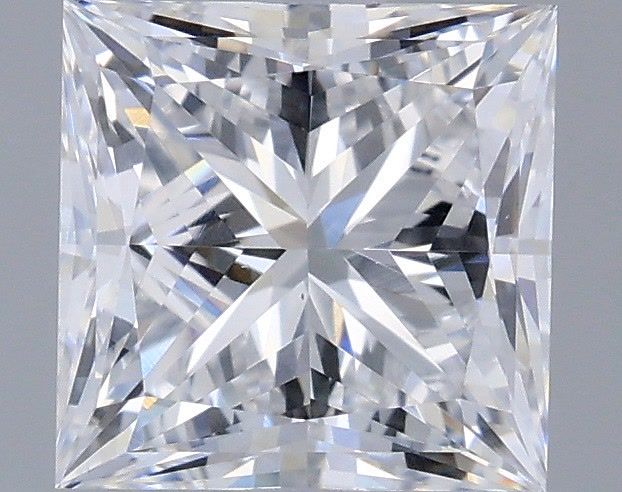1.03 Carat Princess Shaped, Very Good Cut, D Color, VS1 Clarity, IGI Certified Lab Grown Diamond