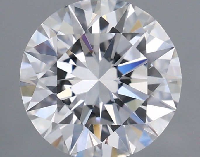 0.97 Carat Round Shaped, Excellent Cut, D Color, VVS2 Clarity, IGI Certified Lab Grown Diamond
