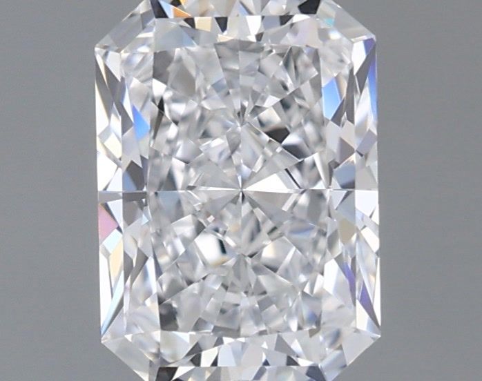 1.04 Carat Radiant Shaped, Ideal Cut, D Color, VVS1 Clarity, IGI Certified Lab Grown Diamond