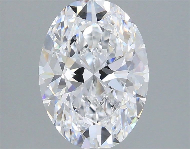 2.05 Carat Oval Shaped, Ideal Cut, D Color, VVS1 Clarity, IGI Certified Lab Grown Diamond