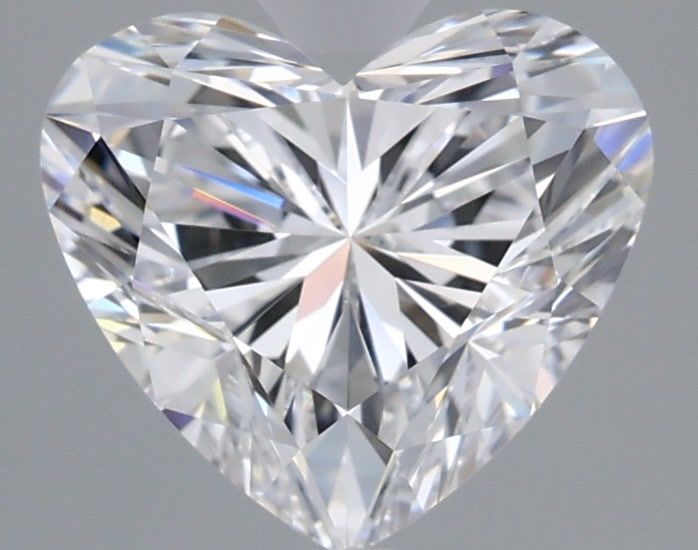1.70 Carat Heart Shaped, Excellent Cut, D Color, VVS2 Clarity, IGI Certified Lab Grown Diamond