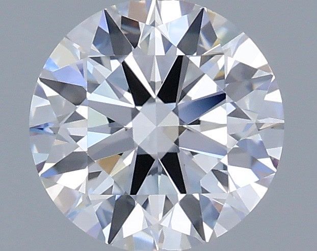 1.08 Carat Round Shaped, Ideal Cut, D Color, VVS2 Clarity, IGI Certified Lab Grown Diamond