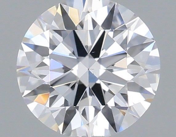 0.53 Carat Round Shaped, Ideal Cut, D Color, VS2 Clarity, IGI Certified Lab Grown Diamond