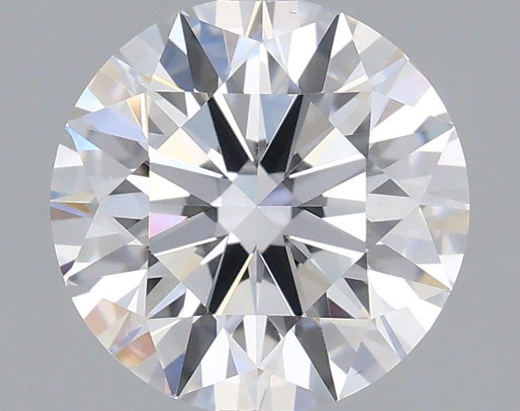 1.30 Carat Round Shaped, Ideal Cut, D Color, VVS2 Clarity, IGI Certified Lab Grown Diamond