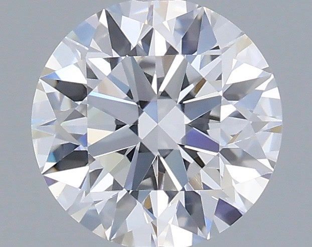 1.07 Carat Round Shaped, Ideal Cut, D Color, VVS2 Clarity, IGI Certified Lab Grown Diamond