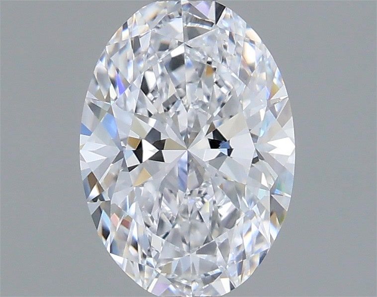 1.26 Carat Oval Shaped, Ideal Cut, D Color, VVS2 Clarity, IGI Certified Lab Grown Diamond