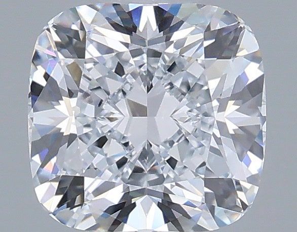 1.54 Carat Cushion Shaped, Very Good Cut, D Color, IF Clarity, IGI Certified Lab Grown Diamond