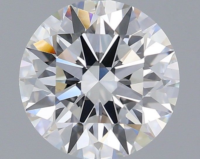 1.58 Carat Round Shaped, Ideal Cut, F Color, VVS2 Clarity, IGI Certified Lab Grown Diamond