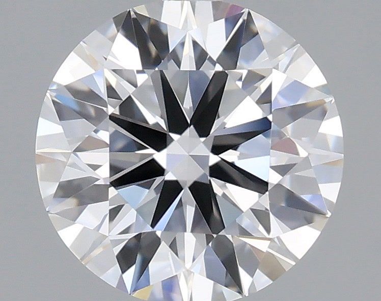 1.30 Carat Round Shaped, Ideal Cut, D Color, VVS2 Clarity, IGI Certified Lab Grown Diamond