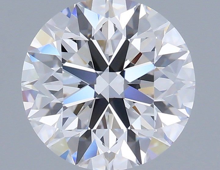 1.34 Carat Round Shaped, Excellent Cut, D Color, VVS2 Clarity, IGI Certified Lab Grown Diamond