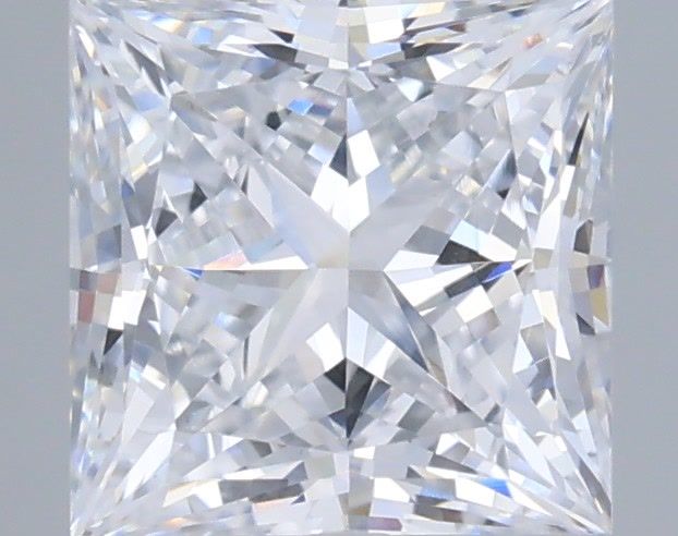1.06 Carat Princess Shaped, Very Good Cut, D Color, VS1 Clarity, IGI Certified Lab Grown Diamond
