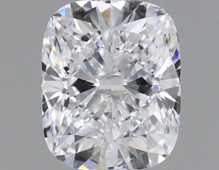 1.02 Carat Cushion Shaped, Ideal Cut, D Color, VVS2 Clarity, IGI Certified Lab Grown Diamond