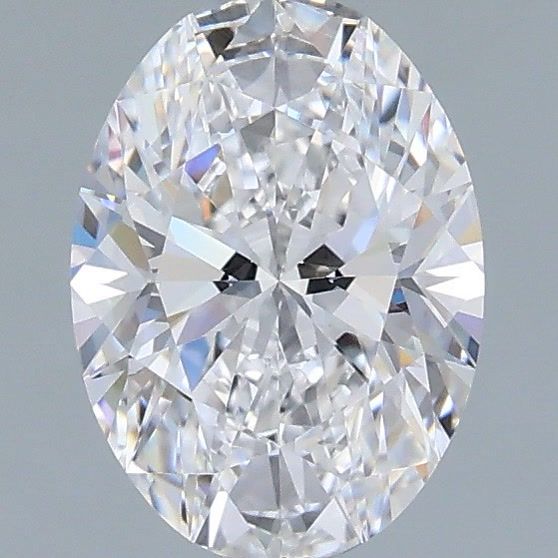 1.30 Carat Oval Shaped, Very Good Cut, D Color, VVS2 Clarity, IGI Certified Lab Grown Diamond