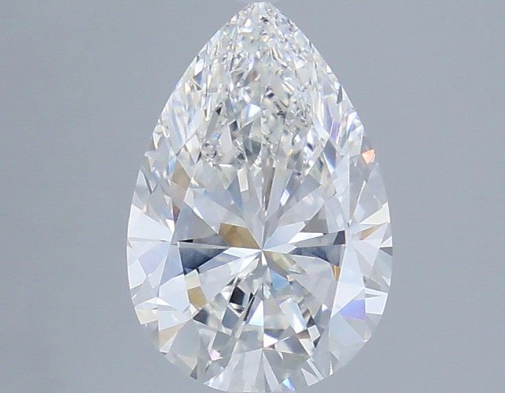 1.72 Carat Pear Shaped, Very Good Cut, E Color, VVS1 Clarity, IGI Certified Lab Grown Diamond