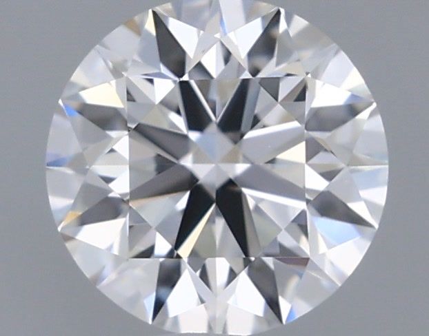 0.49 Carat Round Shaped, Ideal Cut, D Color, VVS2 Clarity, IGI Certified Lab Grown Diamond