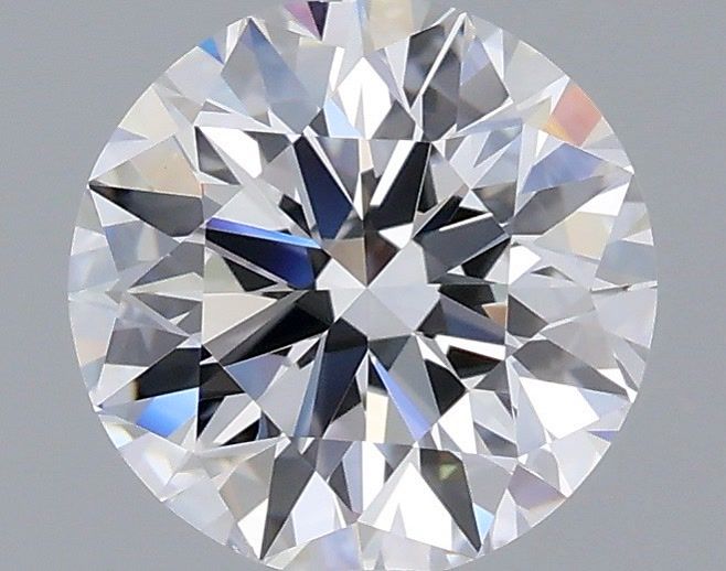 1.31 Carat Round Shaped, Ideal Cut, D Color, VVS2 Clarity, IGI Certified Lab Grown Diamond