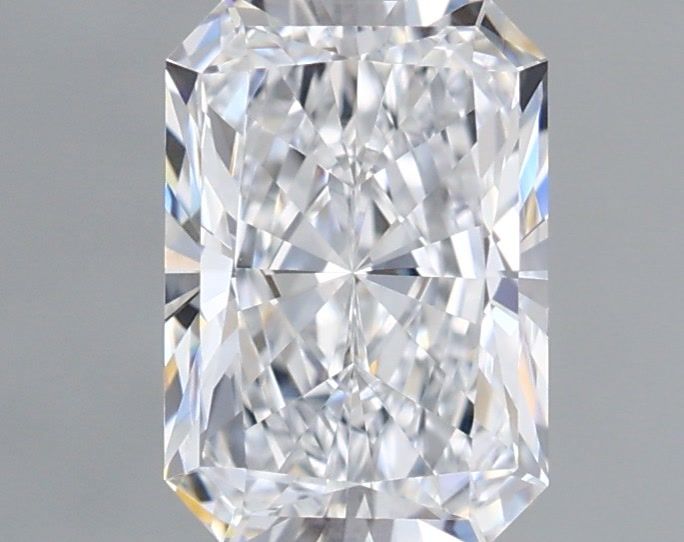1.04 Carat Radiant Shaped, Ideal Cut, D Color, VVS1 Clarity, IGI Certified Lab Grown Diamond