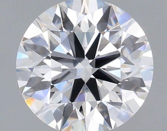 1.24 Carat Round Shaped, Ideal Cut, D Color, VVS2 Clarity, IGI Certified Lab Grown Diamond