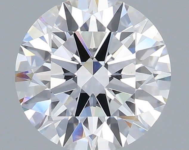 1.59 Carat Round Shaped, Ideal Cut, E Color, VVS2 Clarity, IGI Certified Lab Grown Diamond
