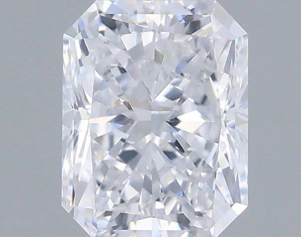 0.50 Carat Radiant Shaped, Very Good Cut, D Color, VVS2 Clarity, IGI Certified Lab Grown Diamond