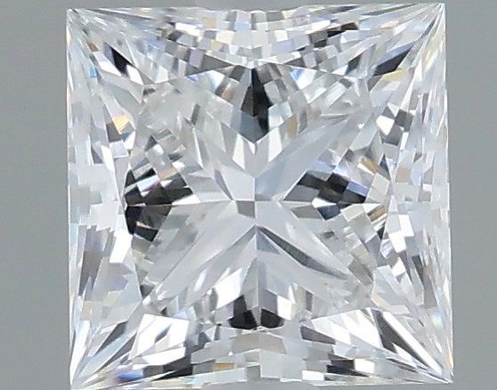 0.74 Carat Princess Shaped, Very Good Cut, D Color, VVS1 Clarity, IGI Certified Lab Grown Diamond