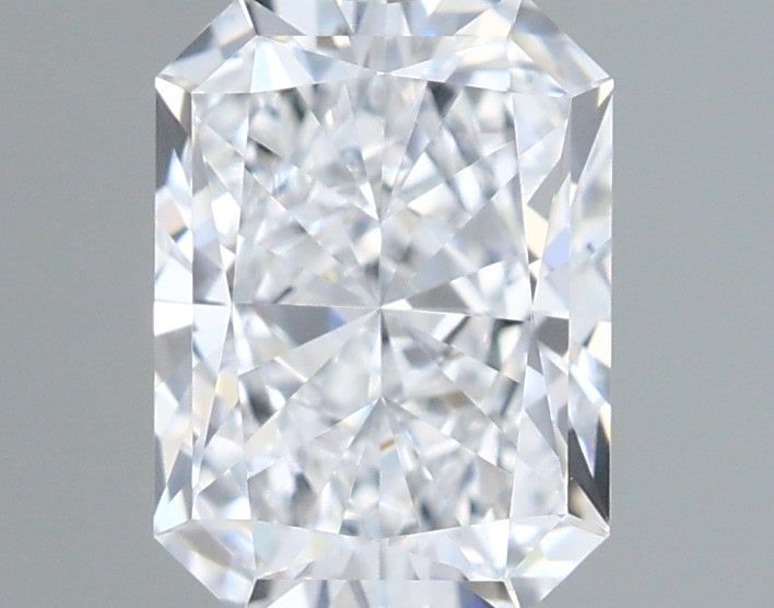 1.04 Carat Radiant Shaped, Ideal Cut, D Color, VVS2 Clarity, IGI Certified Lab Grown Diamond