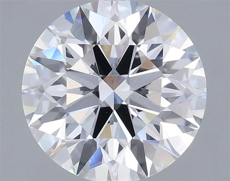 3.08 Carat Round Shaped, Ideal Cut, D Color, VVS2 Clarity, IGI Certified Lab Grown Diamond