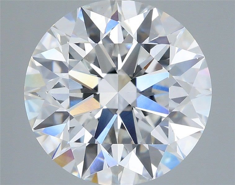 5.02 Carat Round Shaped, Excellent Cut, D Color, VS1 Clarity, IGI Certified Lab Grown Diamond